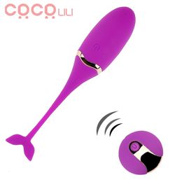 Adult Toys Cocolili Vibrating Egg Remote Control Vagina Vibrators Kegel Ball G spot Massage USB Rechargeable Jumping egg Sex for Women 230821