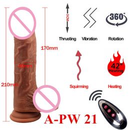 Massager Skin Feeling Realistic Dildo for Women Soft Huge Penis Suction Cup Strapon Female Masturbate Anal Vagina Adults 18