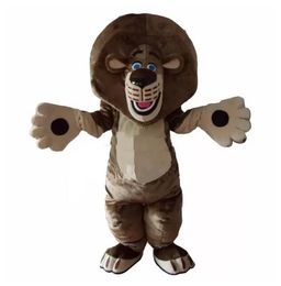 High quality hot Lion Mascot Costume Cartoon Outfit Suit Adult Size