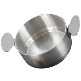 Bowls Stainless Steel Condiment Bowl Spice Containers Korean Seasoning