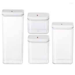 Storage Bottles Portable Flour Container Durable Airtight Food Jars Dustproof Box With Lid For Baking Supples Kitchen Accesories