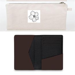 Bags Luggage & Accessories Brown Flower MO MACASS POCKET Organiser M60111 COTTON WALLET NOT SOLD SEPARATELY Customer o284J