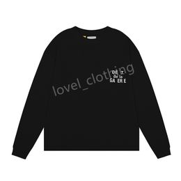 T Gall 2024S Fashion Depts Ery Shirts Mens Designer Fashion Long Sleeves Autumn Cotton Tee Letters Print High Street S Women Leisure Unisex Tops S ee ops