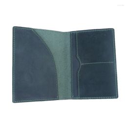 Card Holders Arrivals Leather Passport Cover Solid Credit ID Case Holder Business Unisex Travel Wallet