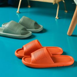 Slippers Bathroom Women Shoes Summer Flat Sandals Woman Antiskid Casual Round Toe Ladies Indoor Solid Colour 2023