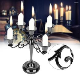 Candle Holders European Style Romantic Holder Candlestick For Dinner Home El Wedding Restaurant 3 Heads