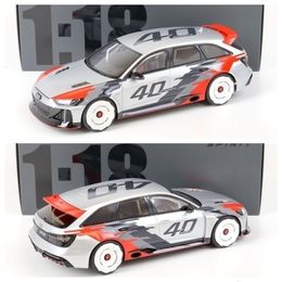 Diecast Model 1 18 GT Spirit GT373 RS6 Gto Concept 40 Years Of Quattro Resin Car Collection Limited Edition Hobby Toys 230821