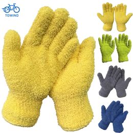 Sports Gloves Microfiber Dusting Cleaning Glove Car Care Wash Windows Multifunction Reusable Bike Thermal Cycling 230821