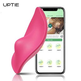 Massager Wireless Remote Control Wearable Bluetooth App Vibrator Female Vibrating Egg Clitoris Stimulator for Women Couples