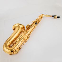 Made in Japan 280 Black label Professional Alto Drop E Saxophone Gold Alto Saxophone with Band Mouth Piece Reed case