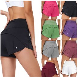 Shorts yoga sets Womens Sport Hotty Hot Casual yoga Leggings Lady Girl Workout Gym Underwear Running Zipper Pocket On the Back Pants