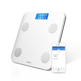 Body Weight Scales Smart Fat Scale Bathroom Floor Digital BMI Balanc Connection Phone Bluetooth APP Electronic 230821