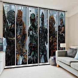 Curtain Beautiful Po Fashion Customized 3D Curtains Cartoon Window For Living Room Bedroom