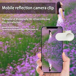 Smartphone Camera Mirror Reflection Clip Kit Mobile Phone Reflection Camera Clip Selfie Artefact Reflection Outdoor Lens