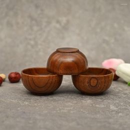 Cups Saucers Classical Natural Tea Set Anti-scalding Milk Coffee Sour Jujube Wooden Cup