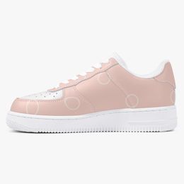 DIY shoes pink one for men women platform casual sneaker personalized text with cool style trainers outdoor shoes36-48 5822
