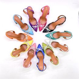 Dress Shoes The Most High-heeled For Women In Europe And America 2023. Bow-knot Buckle Decoration Banquet