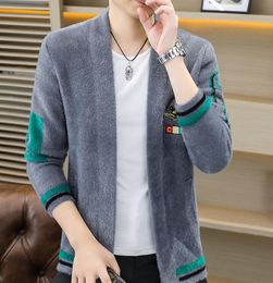 Men's sweater New Designer Fashion Casual and Fluffy Coat Men's Thick Warm Comfortable High Quality clothes Large Size