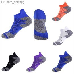 Sports Socks Men's Swimwear Men's Ankle Sports Travel Socks Colorful Breathable Deodorant Invisible No Display Bicycle Running Outdoor Basketball Socks Q230822