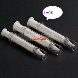 50pcs/lot 20ML Acrylic round syringe airless bottle, vacuum pump acrylic lotion plastic bottle F051702 Gergf