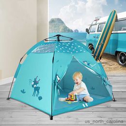 Toy Tents NEW Children Tent Foldable Indoor Camping Outdoor Toys Girl Boy Toy House Kids Game Play House Toys Tent Gifts R230830