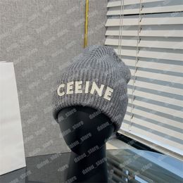 Elastic Luxury Beanie Women Warm Knitted Hat Mens Designer Winter Skull Caps Knitting Embroidery Letter Bonnet Designers Tall Fedora