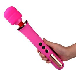 Large AV stick USB charging vibrator female masturbator adult product color