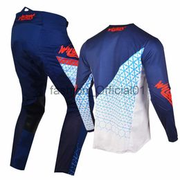 Willbros Motocross MX Offroad Racing Gear Set and Pants Combo Dirt Bike Downhill Enduro ATV BMX SX MTB Suit x0823