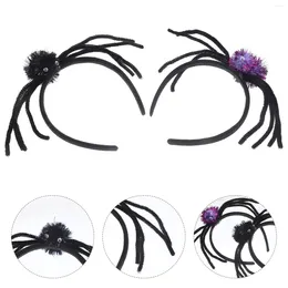 Bandanas Cosplay Party Headbands Halloween Headdress Decorations Spider Festival Hair Hoops Po Props