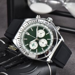 New Fashion Watch Mens Automatic Quartz Movement Waterproof High Quality Wristwatch Hour Hand Display Metal Strap Simple Luxury Popular Watch Rubber Bands