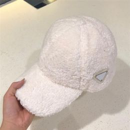 Wool Hat Men Luxury Winter Caps Designer Baseball Cap Brand Letters Solid Woolen Hats Casual Fashion Designer Cap Women288k