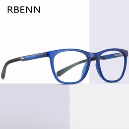 Blue Light Blocking Glasses RBENN Blue Light Blocking Reading Glasses Men High Quality TR90 Business Anti Blue Light Presbyopia Eyeglasses 1.75 230823