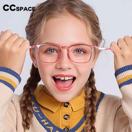 Fashion Sunglasses Frames 54671 Square Blue Light Blocking Glasses for Girl Optical Glasses Frame Boy Anti Computer Eyeglasses Child Uv400 230822