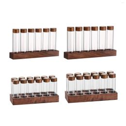 Storage Bottles Coffee Bean Cellars Wooden Display Stands Food Containers Beans For Retail Bar Cafe