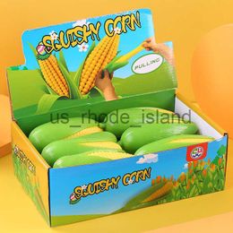 Decompression Toy corn Pinch Decompression Vent Toys Vent corn Soft Gum Simulation corn Pei Small Milk corn Sensory Toys Squishy Prank Mini Toys x0823