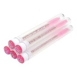 Makeup Tools 50100pcs Reusable Eyelash Brush Tube Disposable Wands Eyebrow Replaceable Dustproof Broken Diamond Bottom 230822