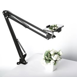 Flash Brackets Camera Phone tripod Table Stand Set Desktop Tripod Overhead S P ography Arm For Ring Light Lamp 230823