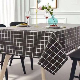 Table Cloth Cover Linen Lycra Rectangle El Banquet Party Meeting Room Decoration--5YI