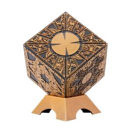 Decorative Objects Figurines Hellraiser Cube Puzzle Box Removable Lament Horror Series Full Film Function Ornaments Puzzle Props Box Cube Needle Model Q0R6 230822