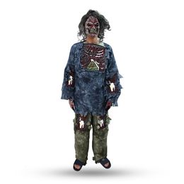 Theme Costume Special Occasions Halloween Zombie Costume Fancy Dress Cosplay Costumes Horror Outfits Scary Party Horrible Corpse Wear 230822