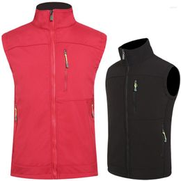 Men's Vests Mens Womens Outdoor Hiking Waterproof Windbreaker Softshell Fleece Motorcycle Vest