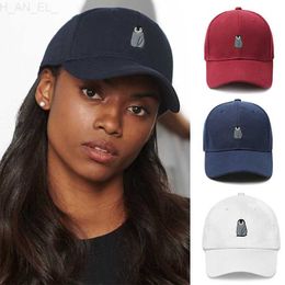 Penguin Embroidered Hat Cotton Baseball Cap Woman Snapback Cap Unisex Hip Hop Hats Embroidery Summer Sun Hats Gorras L230823