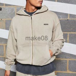 Men's Hoodies Sweatshirts New Mens High Quality Hoodie Gym Sweatshirt Men Sport Fitness Clothing Zipper Running Jackets Hooded Jogging Male Casual Coat J230823