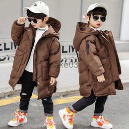Down Coat Bitlamb Baby Kids Jacket Warm Shool Children Winter Thickened Down Cotton Padded Parkas Coat Boy Cashmere Outerwear Clothes 414 J230823