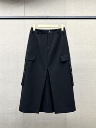 Skirts Early Spring Irregular Split Personality Skirt Wear Very Thin. High-waisted Designs Stretch The Legs