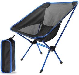 Camp Furniture Portable Folding Chair Outdoor Camping Chairs Oxford Cloth Ultralight For Travel Beach BBQ Hiking Picnic Seat Fishing Tools 230822