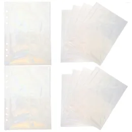 Storage Bottles 10 Sheets Postcard Pocket Po Refills Supplementary Page Blinder Sleeve Refillable Sleeves Book