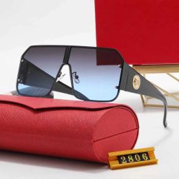 Top Quality Sunglasses Men Women Sun Glass Oversize Goggle Shape Shield Visor Retro Outdoor Mirror Shades Suitable Beach Glasses G2308235BF