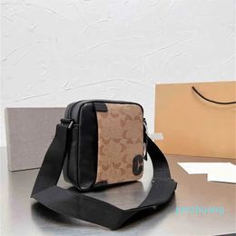 Evening Bag Durable Camera Bags Men Handbag Shoulder Leather Designer Sports Crossbody Male Outdoor Casual Purses