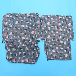 Storage Bags 6pcs In 1 Set Multifunctional Bag Waterproof Clothes Suit Business Travel Luggage Laundry Pouch Shoes Clothing